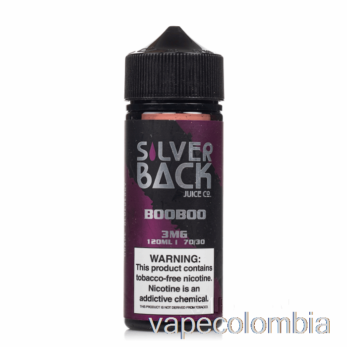 Kit De Vapeo Completo Booboo - Silverback Juice Co. - 120ml 0mg